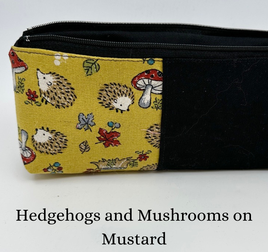 Canvas Pencil Pouch | Japanese Fabric Pencil Pouch Made in Canada