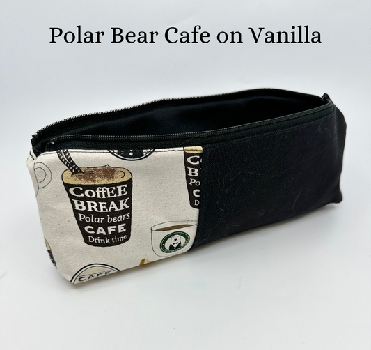 Canvas Pencil Pouch | Japanese Fabric Pencil Pouch Made in Canada