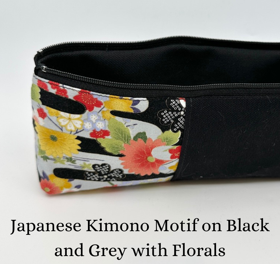 Canvas Pencil Pouch | Japanese Fabric Pencil Pouch Made in Canada