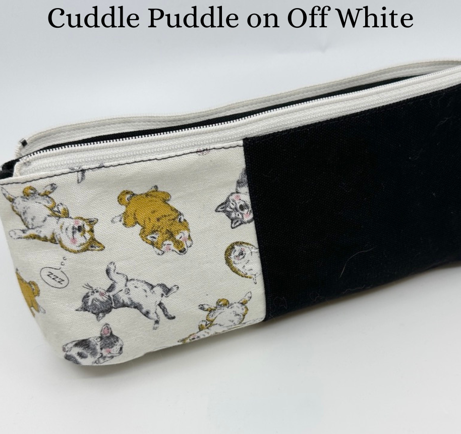 Canvas Pencil Pouch | Japanese Fabric Pencil Pouch Made in Canada