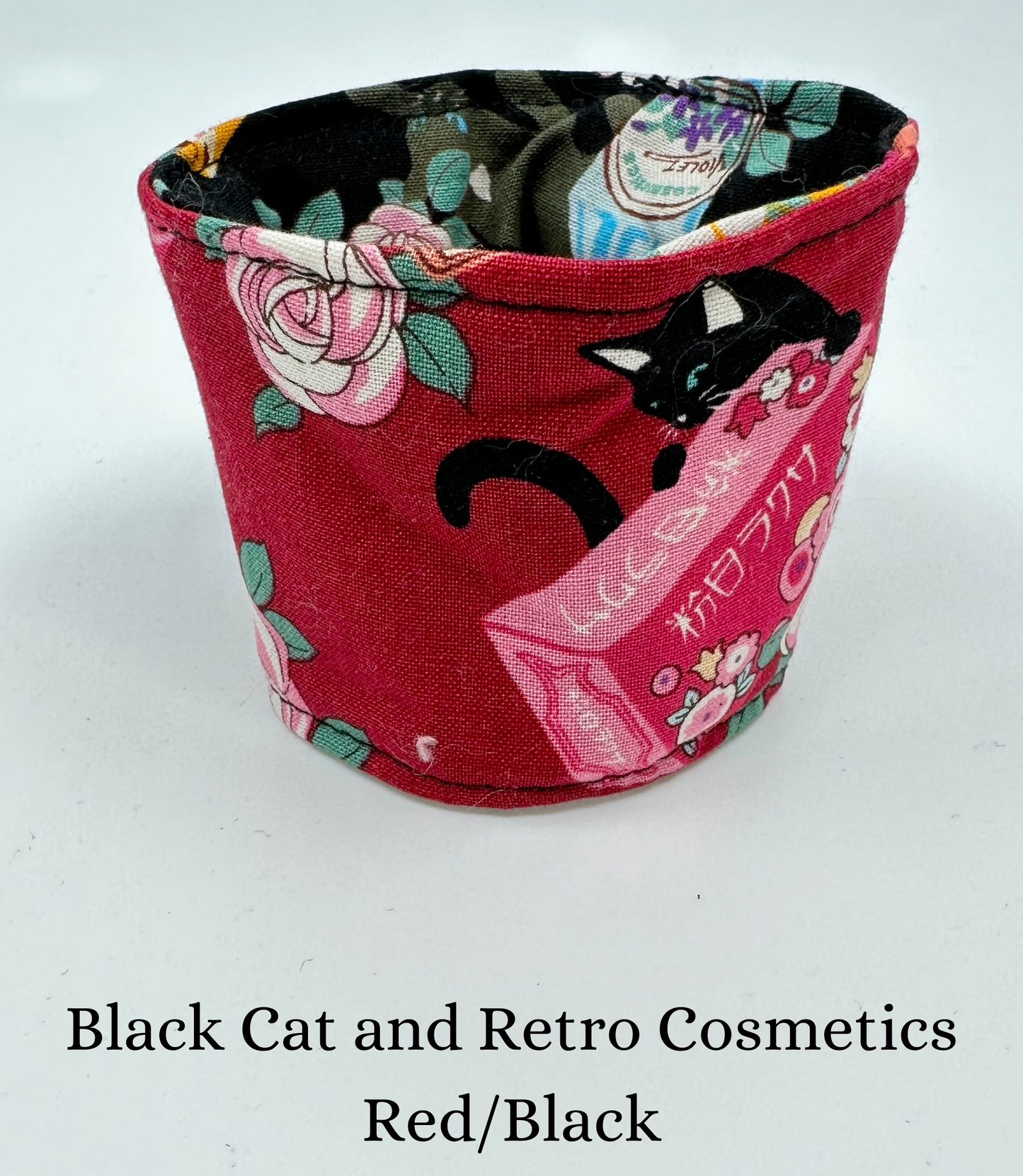 Reversible Coffee Cup Cozy | Made in Canada from Hand-Selected Japanese Fabrics