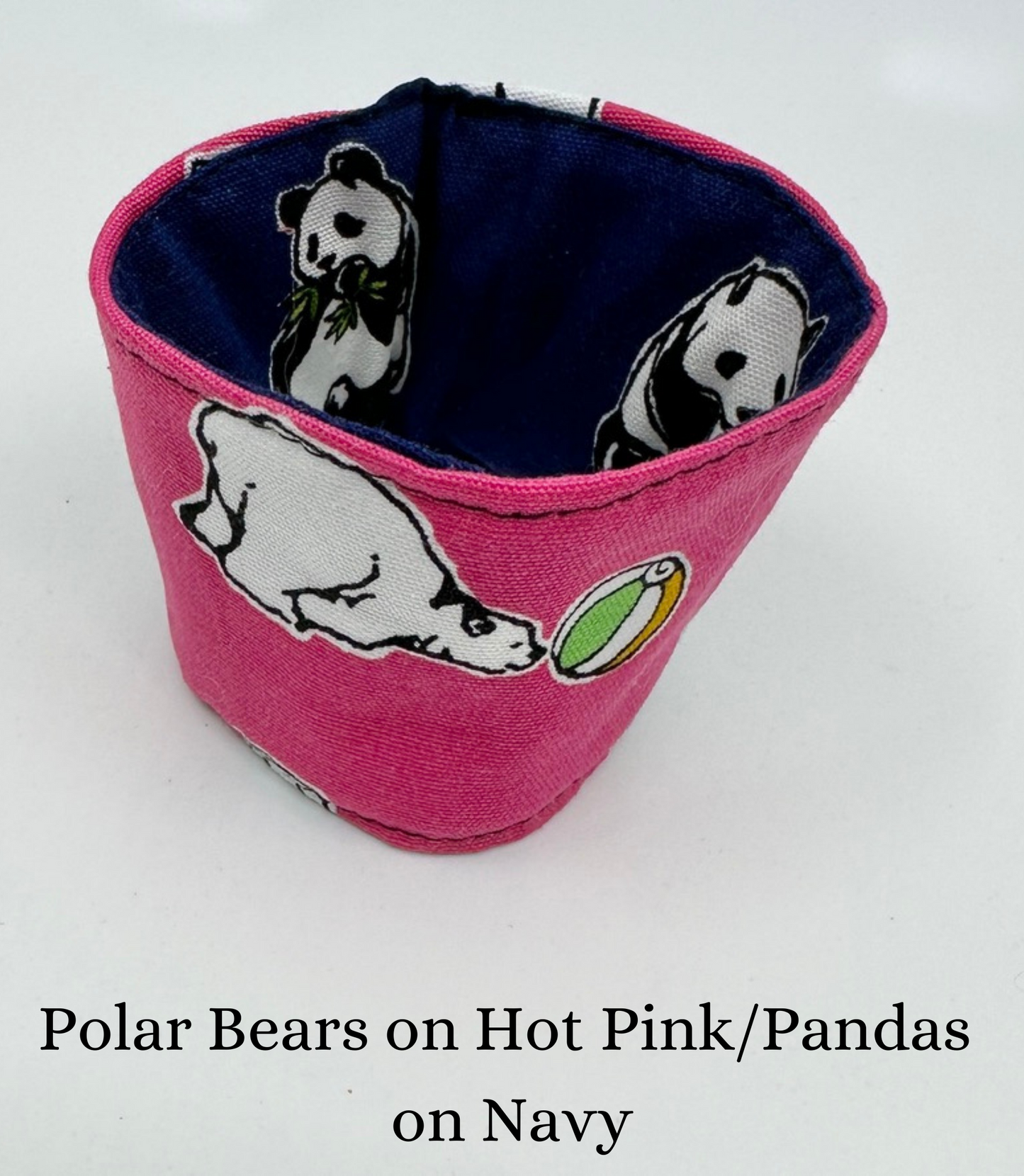 Reversible Coffee Cup Cozy | Made in Canada from Hand-Selected Japanese Fabrics