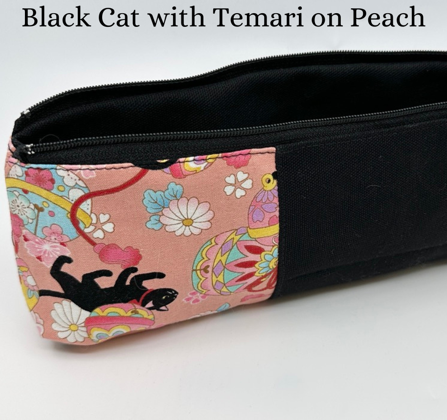 Canvas Pencil Pouch | Japanese Fabric Pencil Pouch Made in Canada