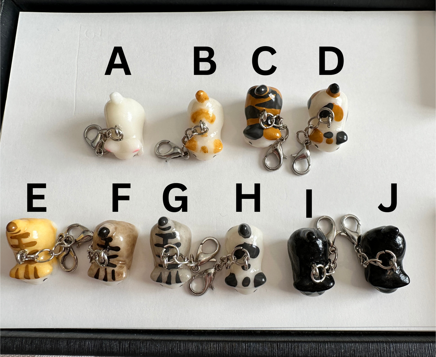 Stitch Markers | Stretching Cats