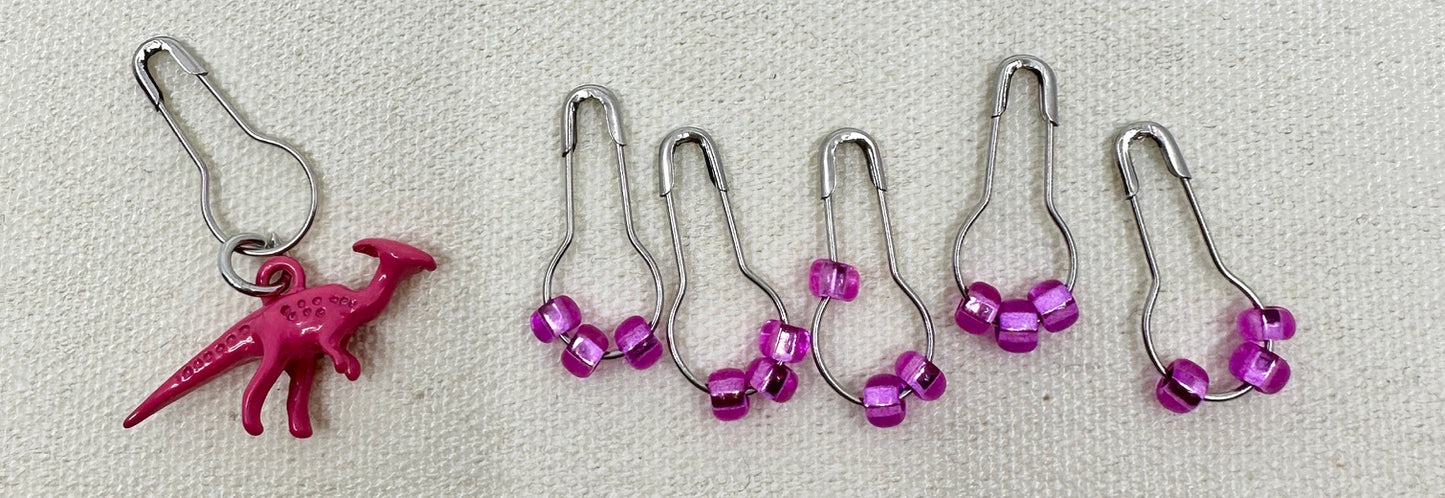 Beaded Stitch Markers for Knitters and Crocheters