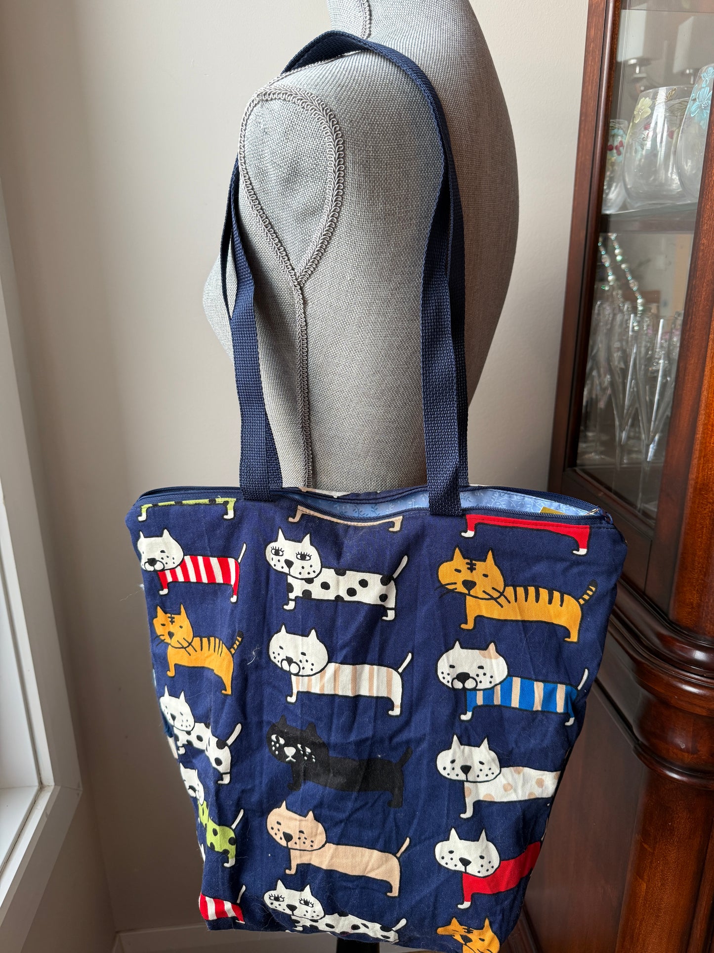 DISCONTINUED Big Bag | Tote Bags Made from Hand-Selected Japanese Fabrics from Kyoto and Tokyo, Japan Made in Alberta, Canada