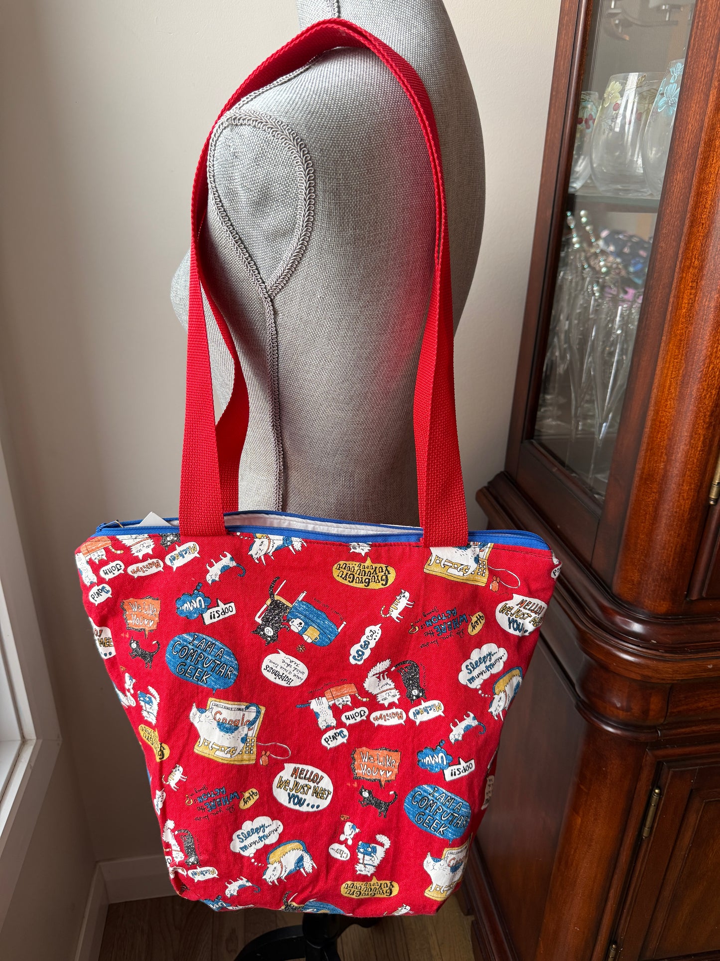 DISCONTINUED Big Bag | Tote Bags Made from Hand-Selected Japanese Fabrics from Kyoto and Tokyo, Japan Made in Alberta, Canada