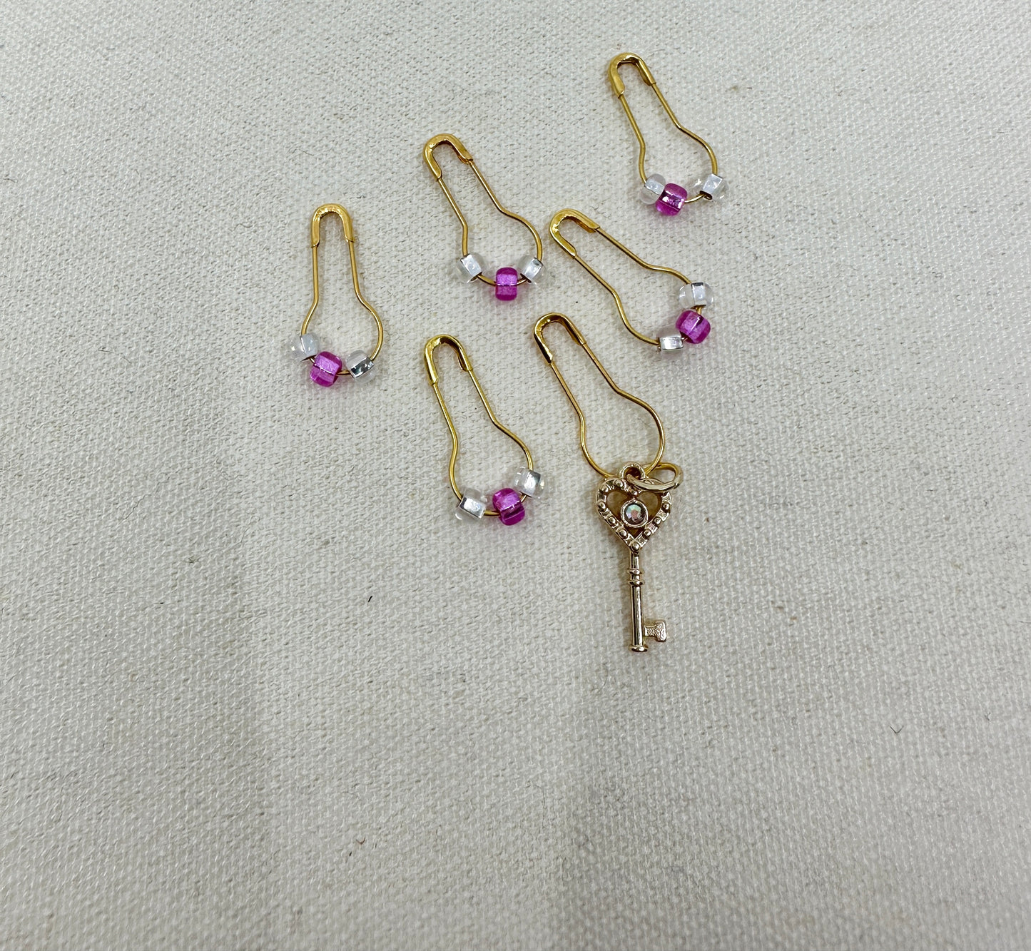 Beaded Stitch Markers for Knitters and Crocheters