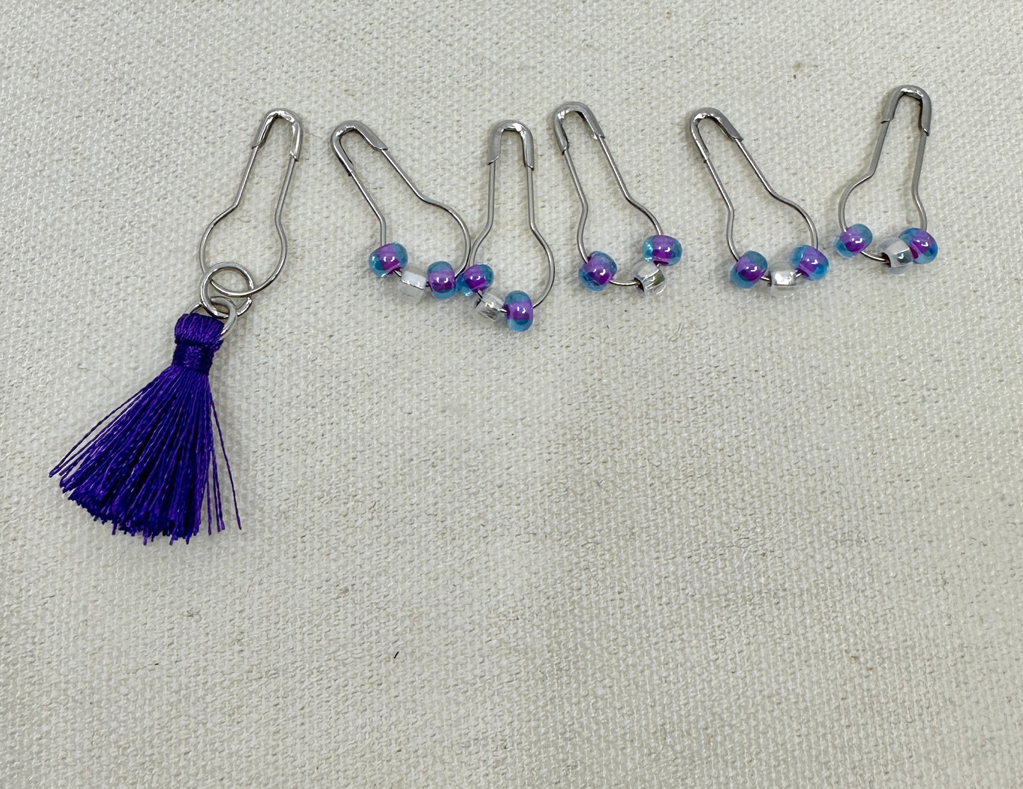 Beaded Stitch Markers for Knitters and Crocheters