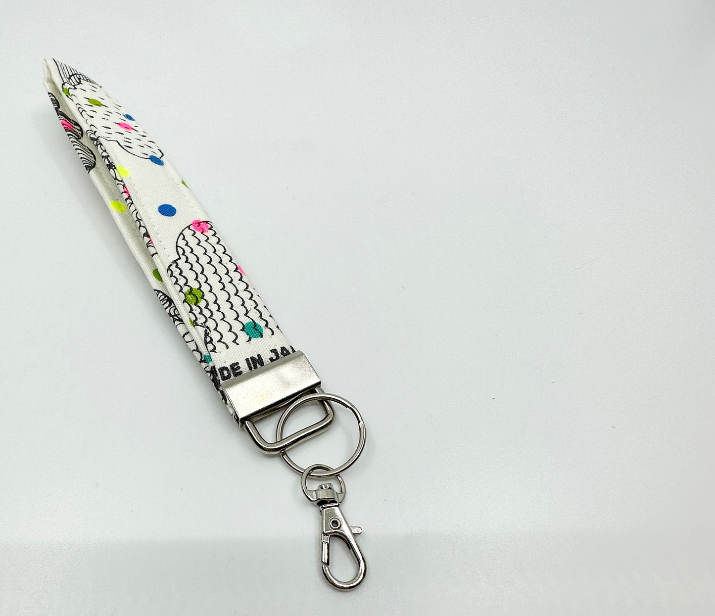Wristlet | Keyfob | Japanese Fabric Accessory Made in Alberta, Canada