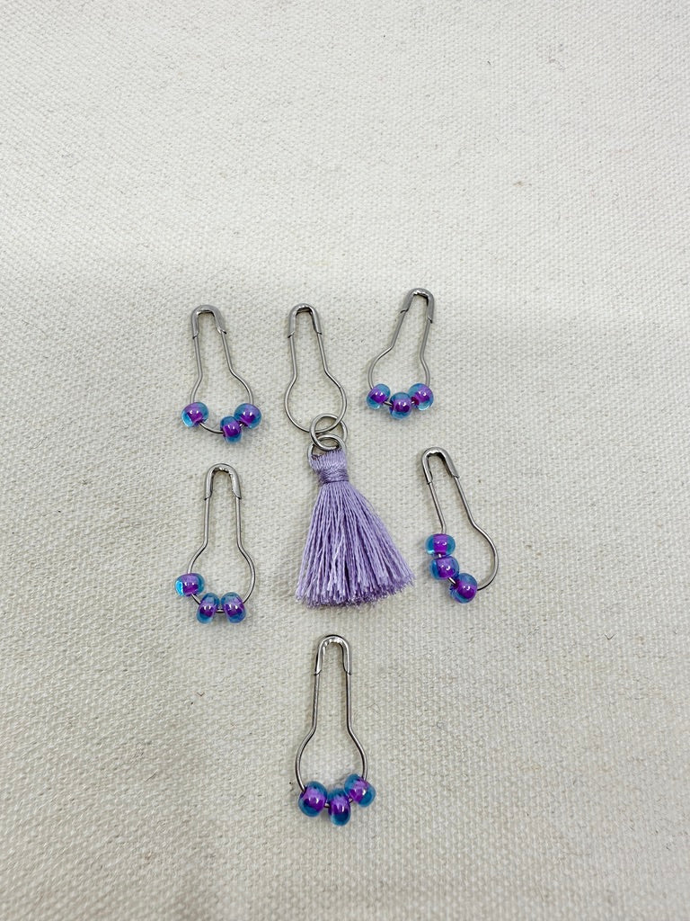 Beaded Stitch Markers for Knitters and Crocheters