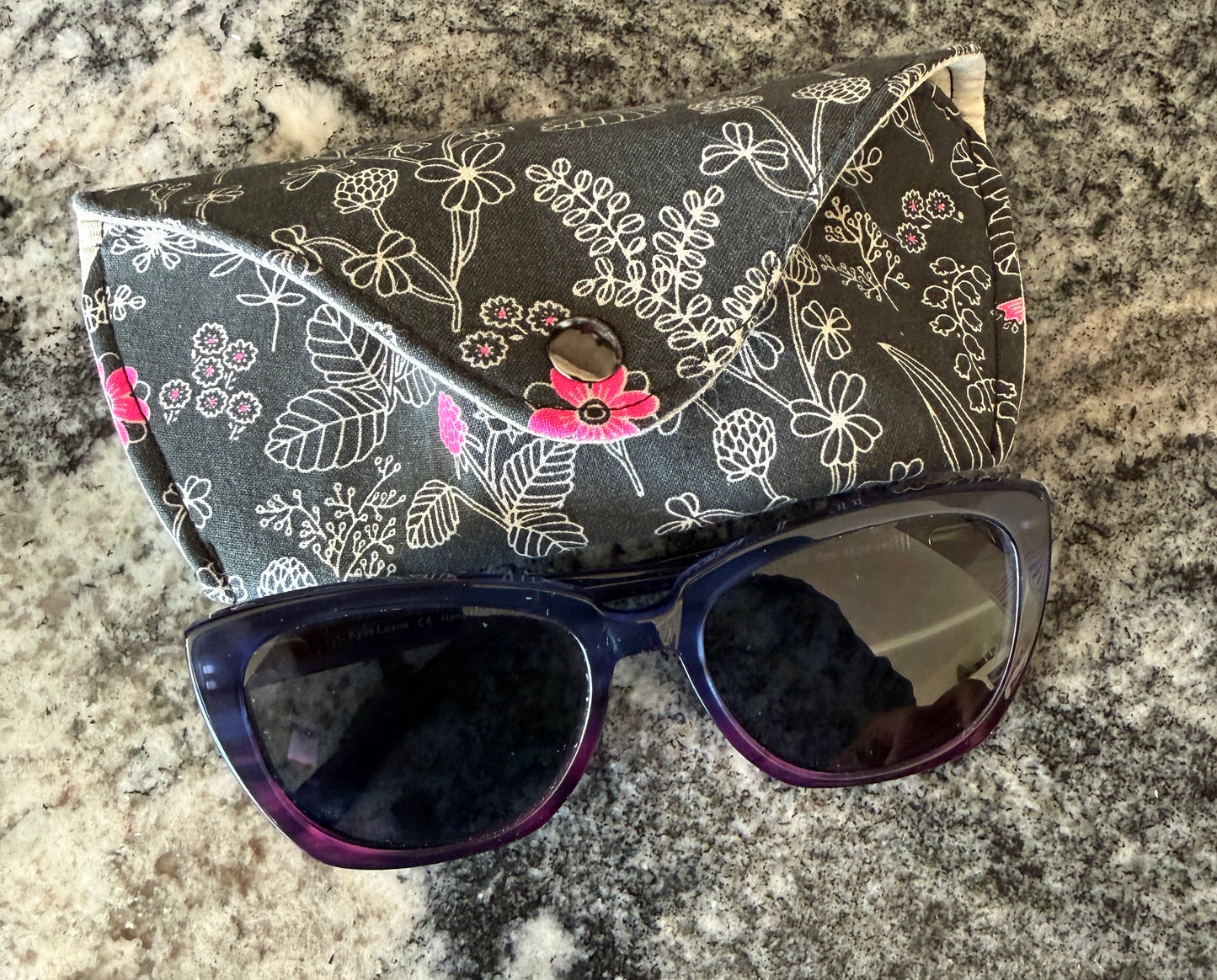 Glasses Case | Handmade in the Foothills of the Canadian Rockies from Hand-Selected Japanese Fabrics