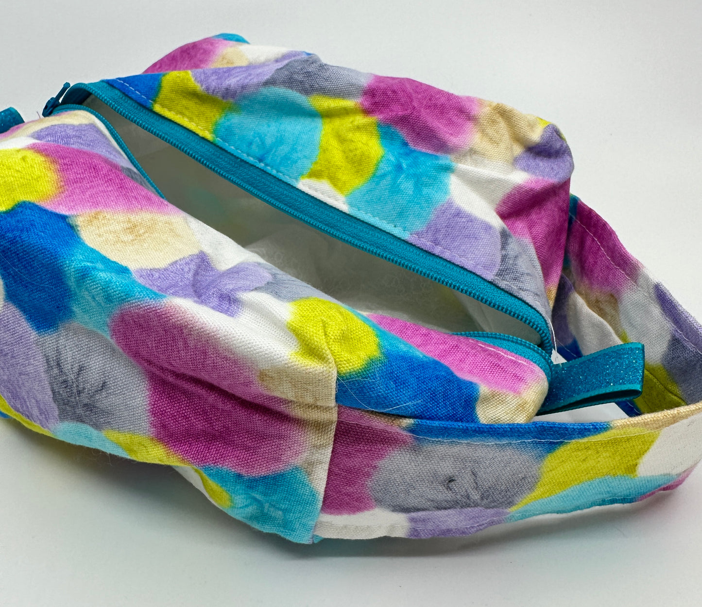 Small Box Bag | Bright Pom Poms