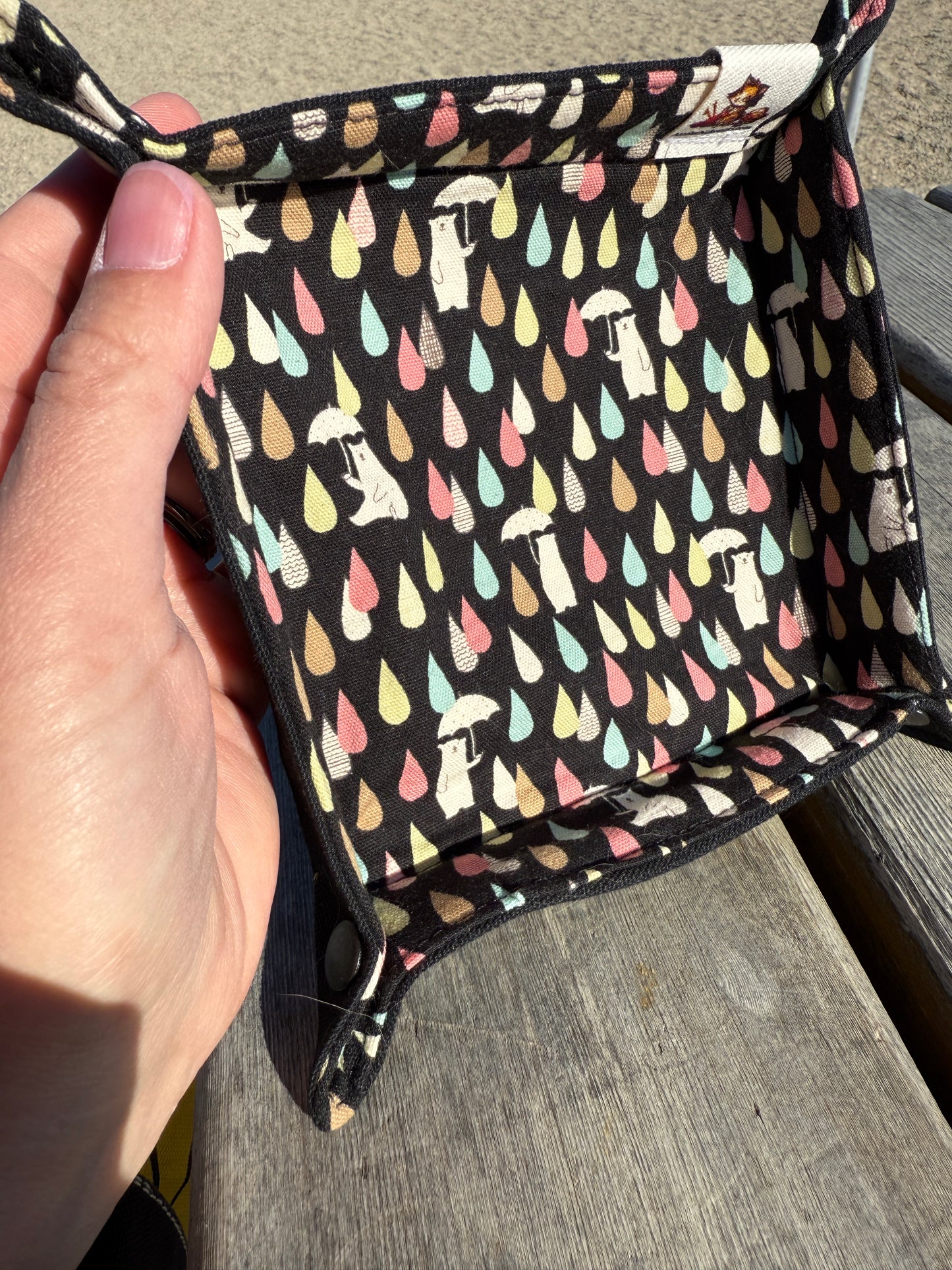 Snap Up Tray | Japanese Fabric | Made in Canada