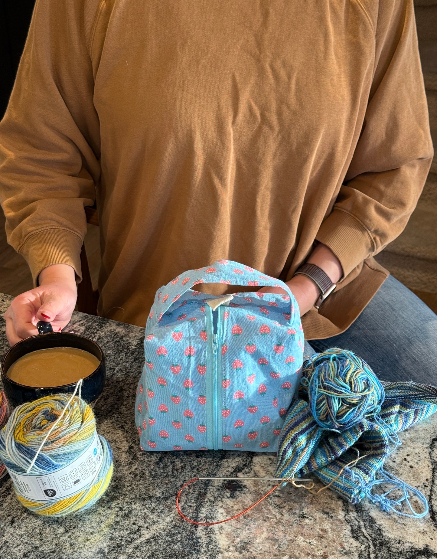 Small Box Bag | Food | Premium Japanese Fabrics Crafted into Bags in Alberta, Canada