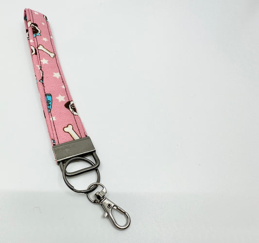 Wristlet | Keyfob | Japanese Fabric Accessory Made in Alberta, Canada