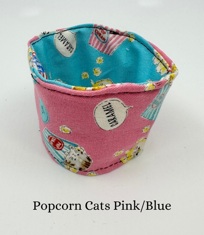 Reversible Coffee Cup Cozy | Made in Canada from Hand-Selected Japanese Fabrics