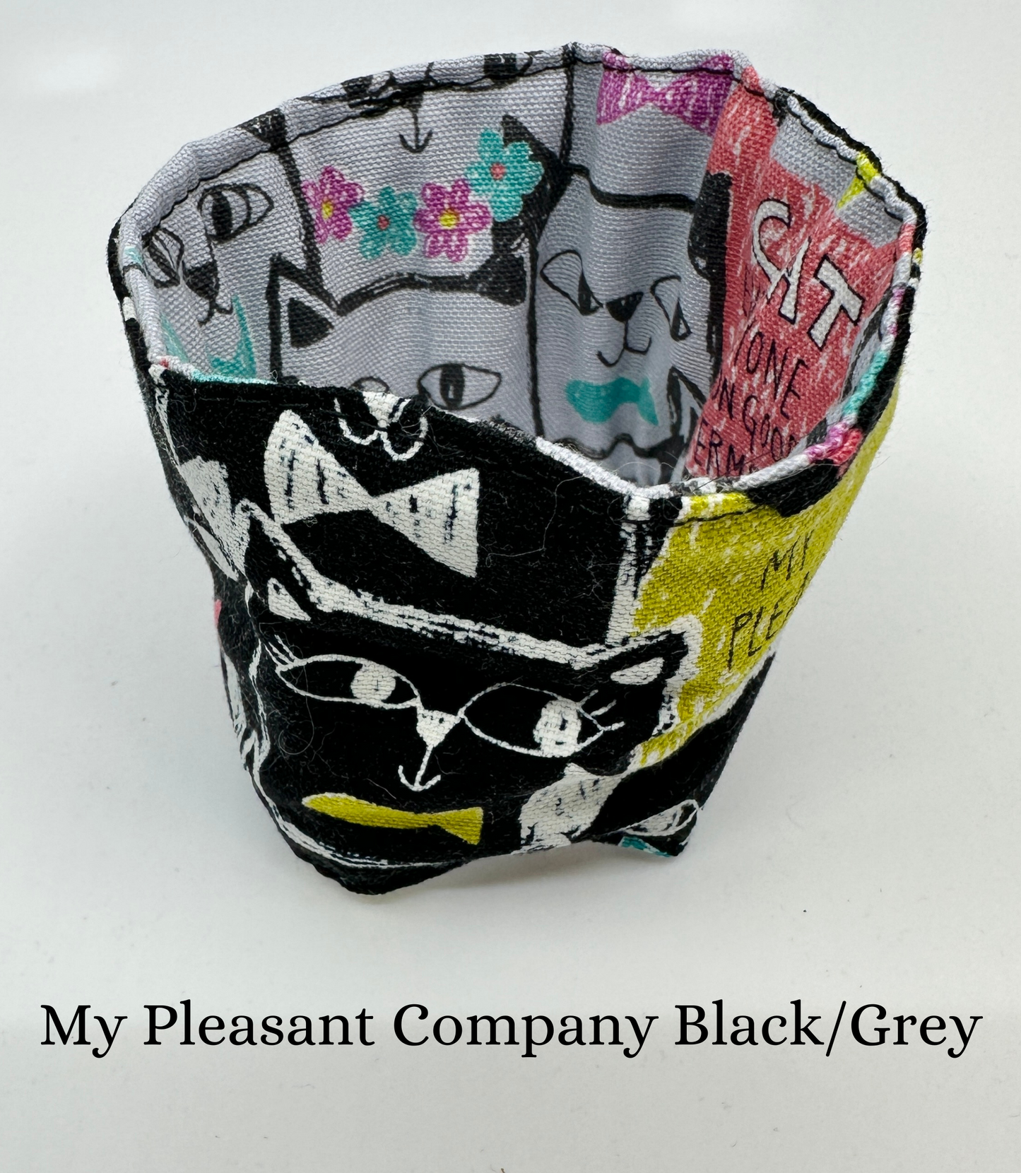 Reversible Coffee Cup Cozy | Made in Canada from Hand-Selected Japanese Fabrics