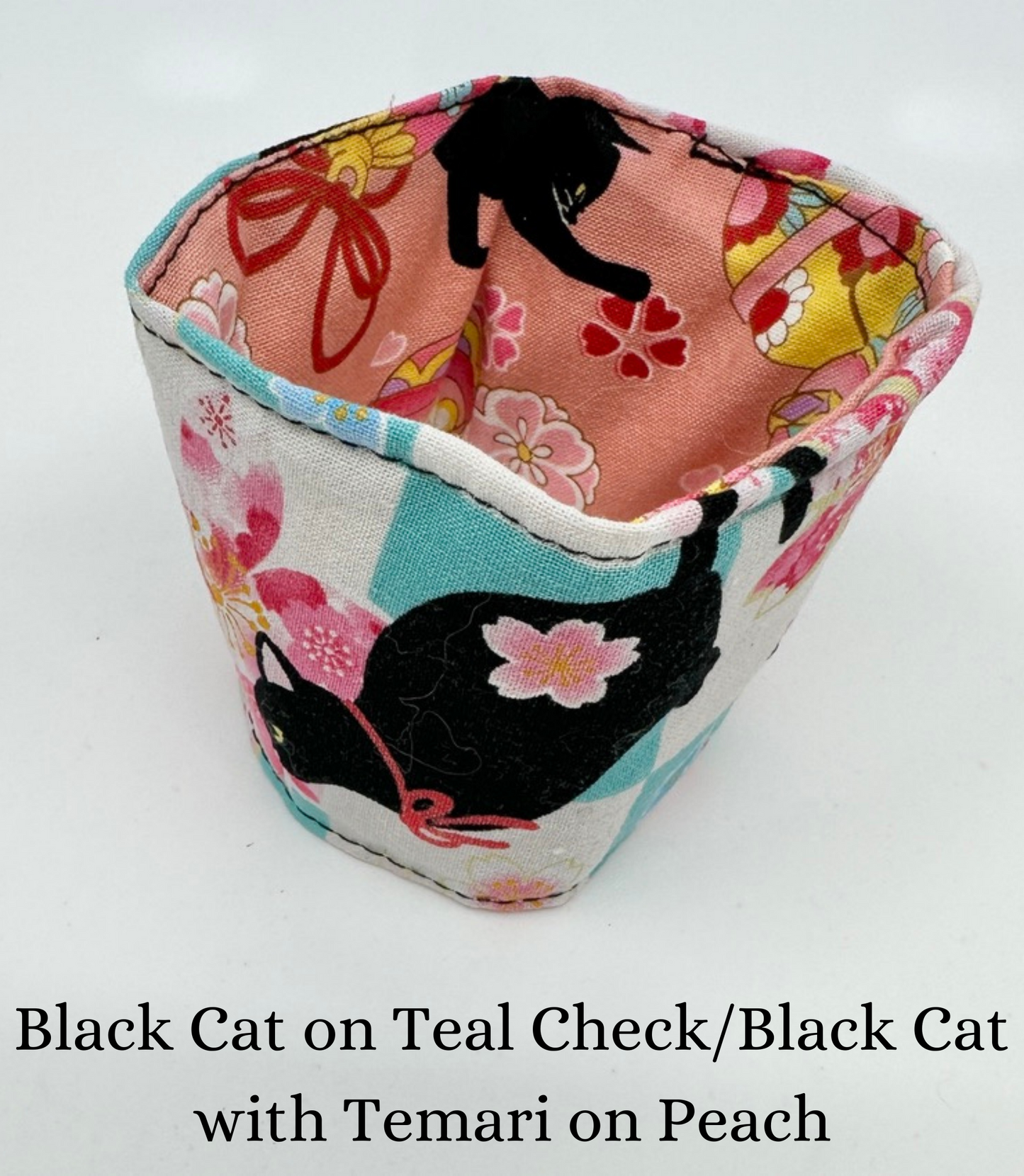 Reversible Coffee Cup Cozy | Made in Canada from Hand-Selected Japanese Fabrics