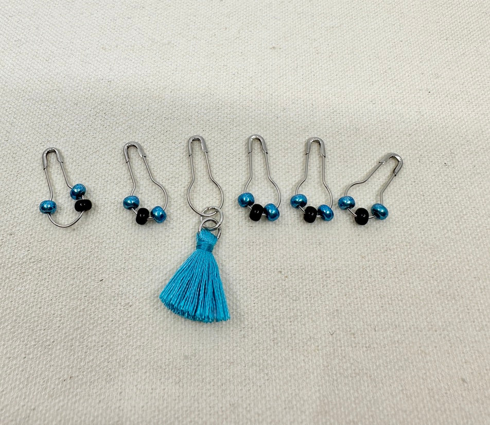 Beaded Stitch Markers for Knitters and Crocheters