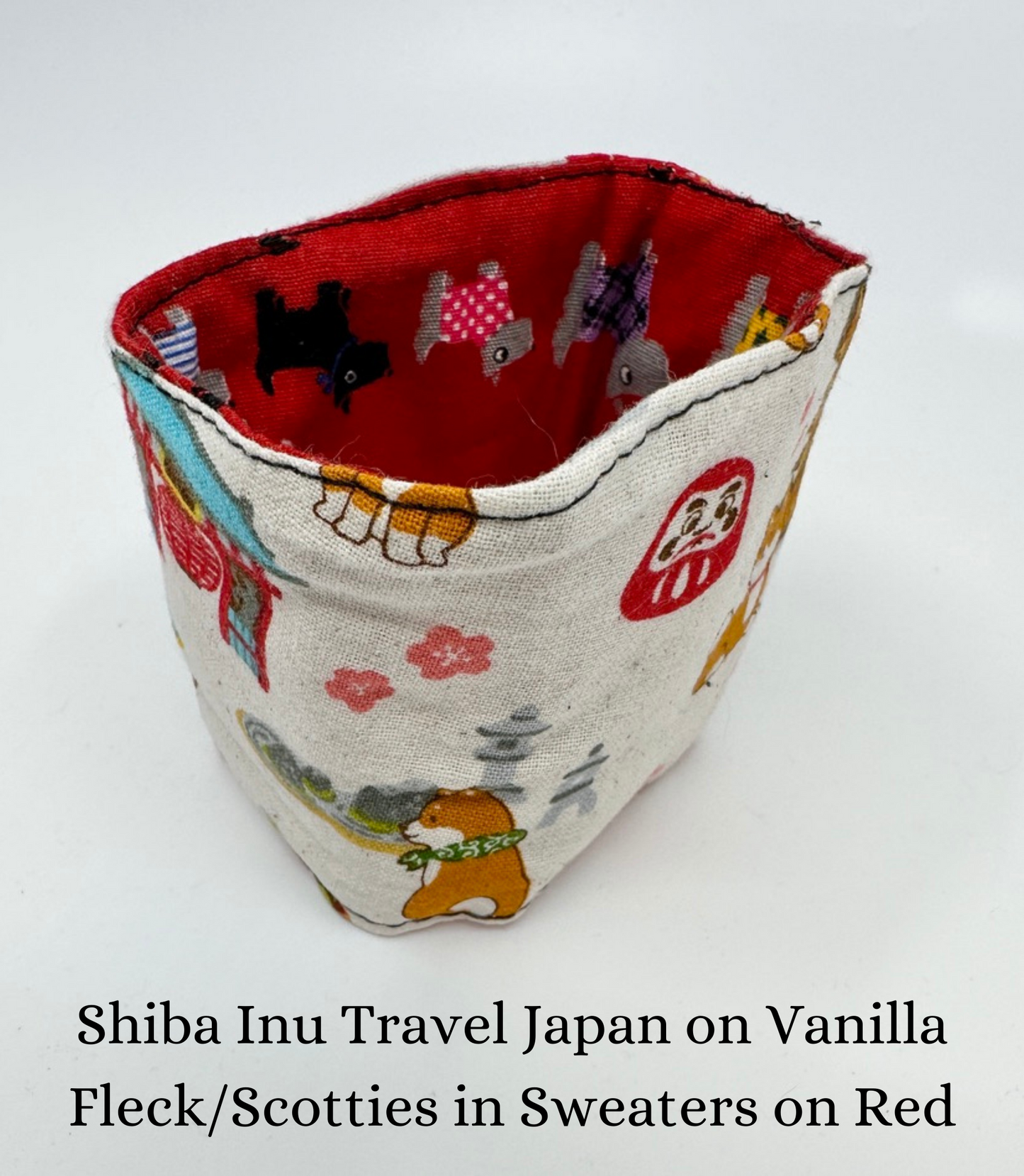 Reversible Coffee Cup Cozy | Made in Canada from Hand-Selected Japanese Fabrics