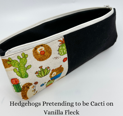 Canvas Pencil Pouch | Japanese Fabric Pencil Pouch Made in Canada