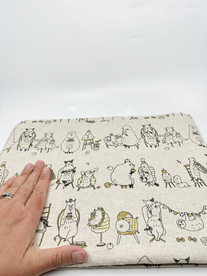 Pick Your Own | Kato Drawstring Bag | Animals | Premium Japanese Fabrics Handmade into Bags in Alberta, Canada