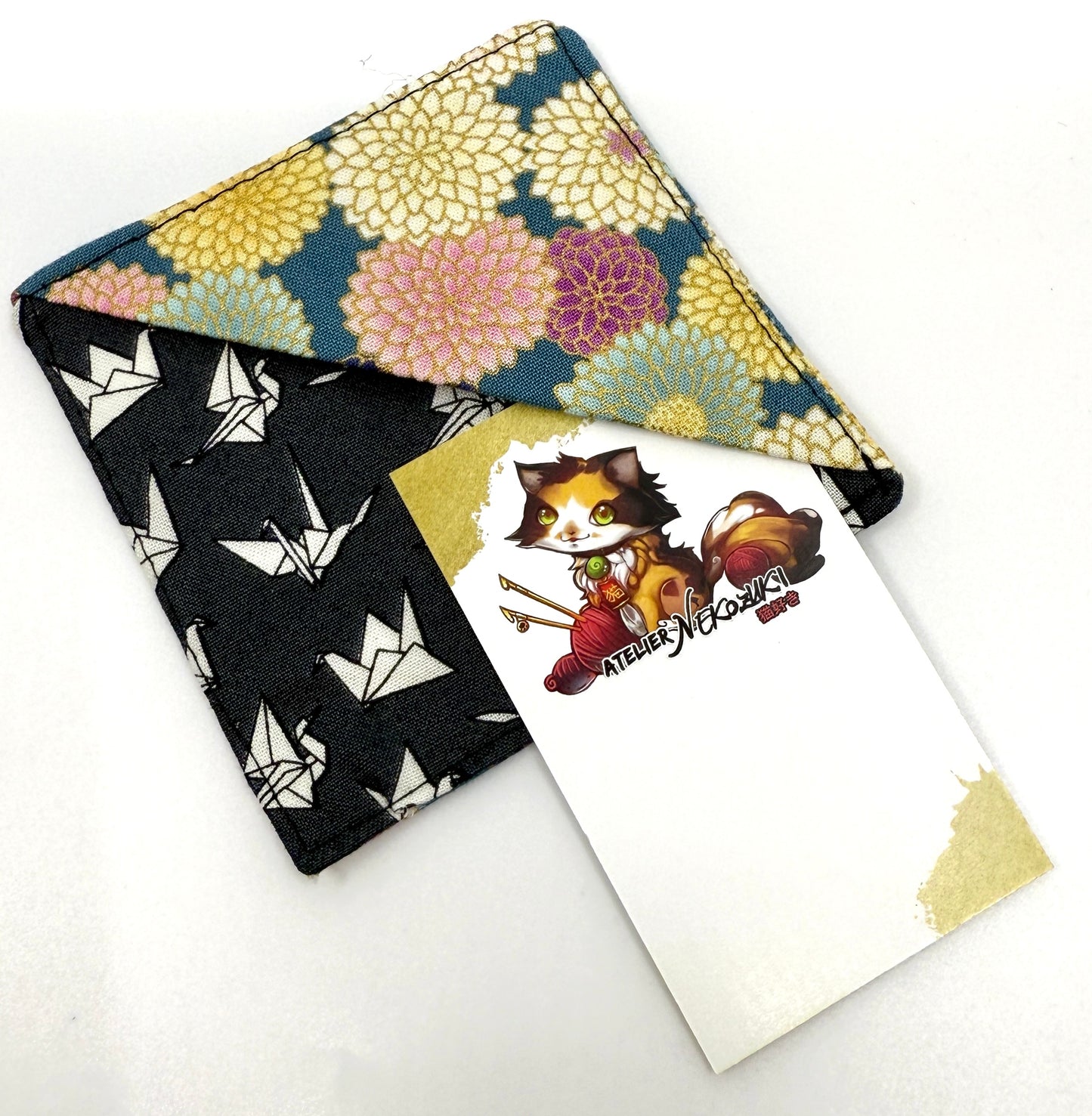 Corner Bookmarks | Fabric Bookmarks Made from Especially Selected Fabrics from Kyoto and Tokyo, Japan