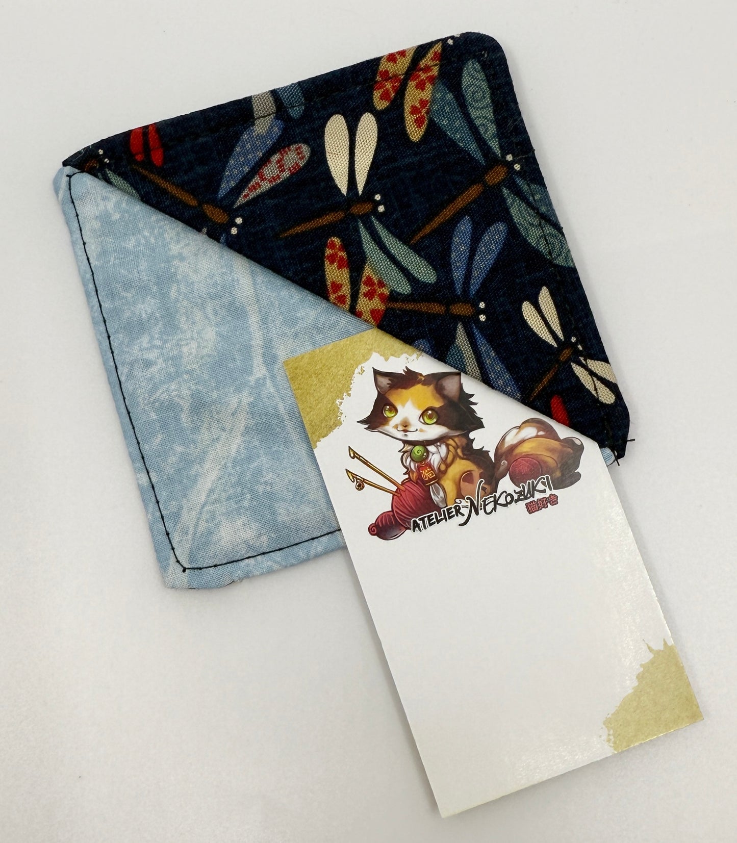 Corner Bookmarks | Fabric Bookmarks Made from Especially Selected Fabrics from Kyoto and Tokyo, Japan