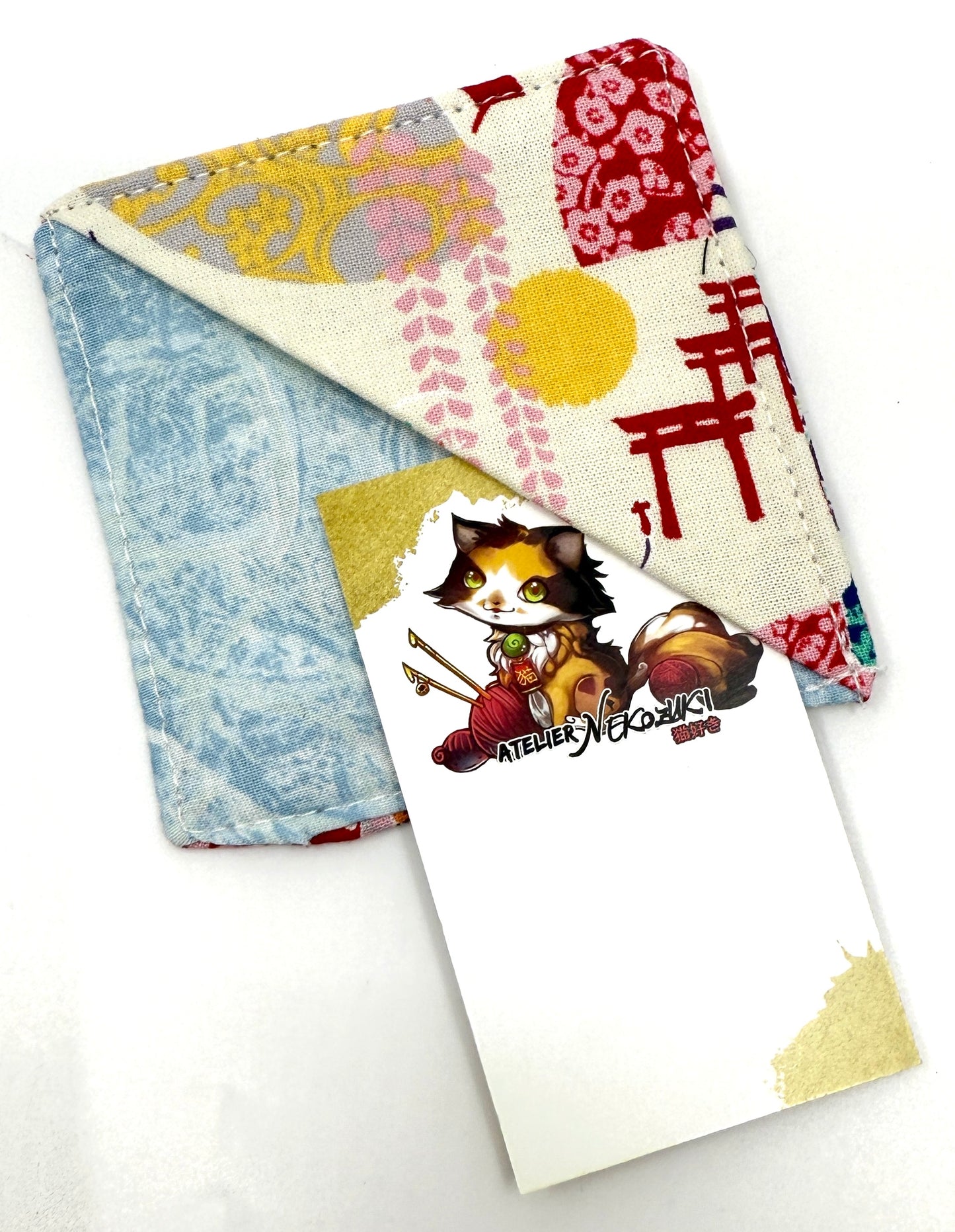 Corner Bookmarks | Fabric Bookmarks Made from Especially Selected Fabrics from Kyoto and Tokyo, Japan