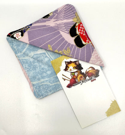 Corner Bookmarks | Fabric Bookmarks Made from Especially Selected Fabrics from Kyoto and Tokyo, Japan