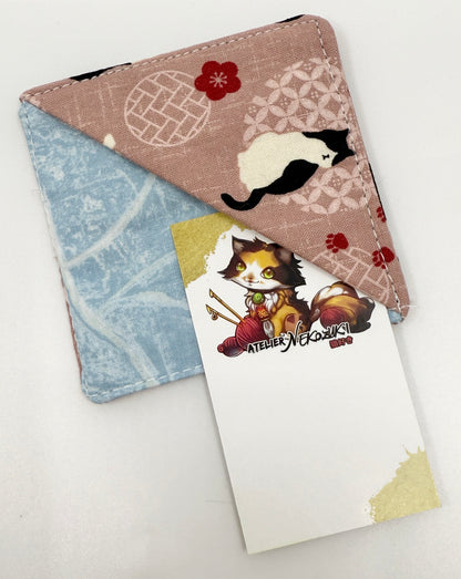 Corner Bookmarks | Fabric Bookmarks Made from Especially Selected Fabrics from Kyoto and Tokyo, Japan