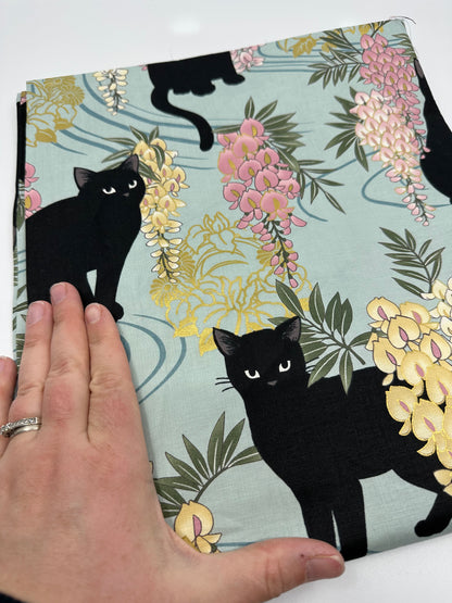 Pick Your Own | Small Box Bag | Cats | Canadian Handmade Bags Crafted from Hand Picked Premium Japanese Fabrics