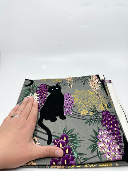 Pick Your Own Fabric | Kato Drawstring Bag | Cats | Premium Japanese Fabrics Handpicked in Japan, Sewn in Alberta, Canada