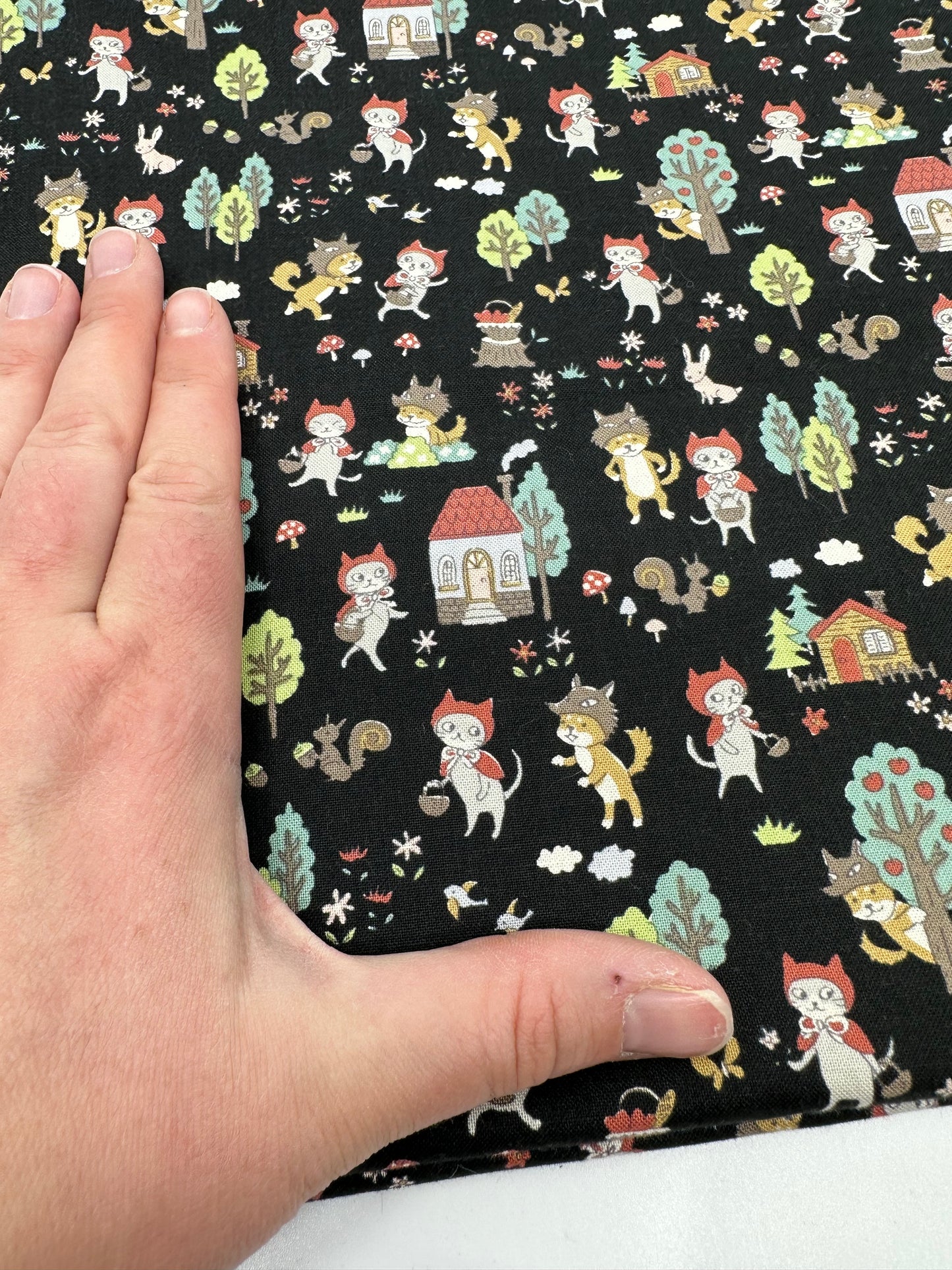 Pick Your Own Fabric | Kato Drawstring Bag | Cats | Premium Japanese Fabrics Handpicked in Japan, Sewn in Alberta, Canada