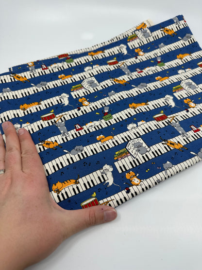 Pick Your Own | Mini Traveller Sling | Cats | Upcycled Denim Paired with Hand Picked Japanese Fabrics