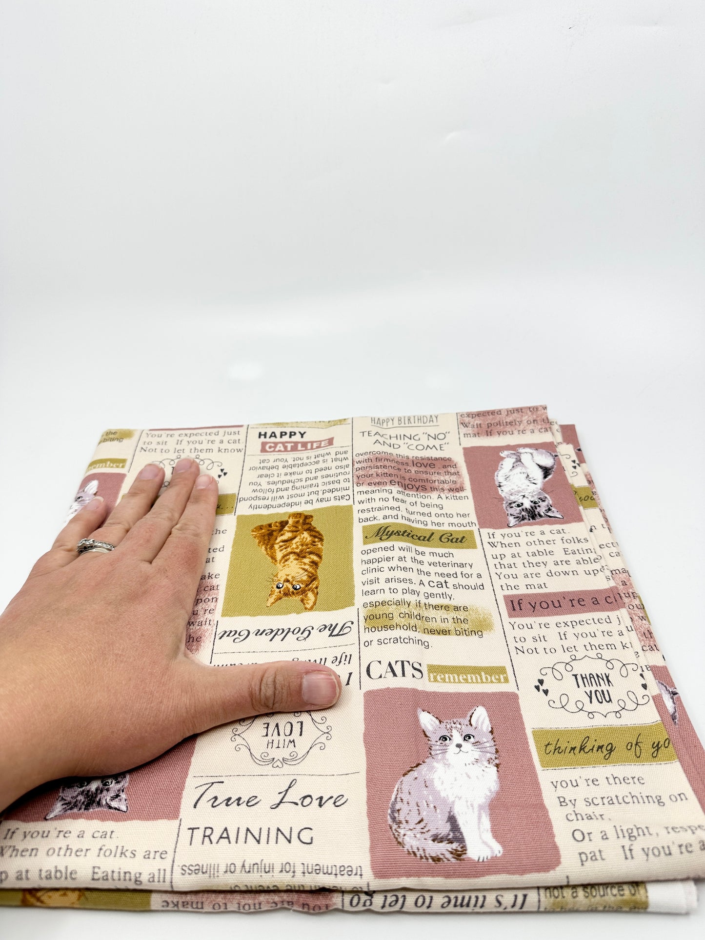 Pick Your Own | Small Box Bag | Cats | Canadian Handmade Bags Crafted from Hand Picked Premium Japanese Fabrics