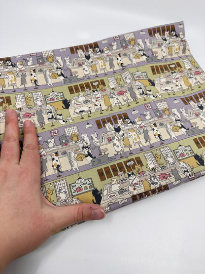 Pick Your Own | Small Box Bag | Cats | Canadian Handmade Bags Crafted from Hand Picked Premium Japanese Fabrics