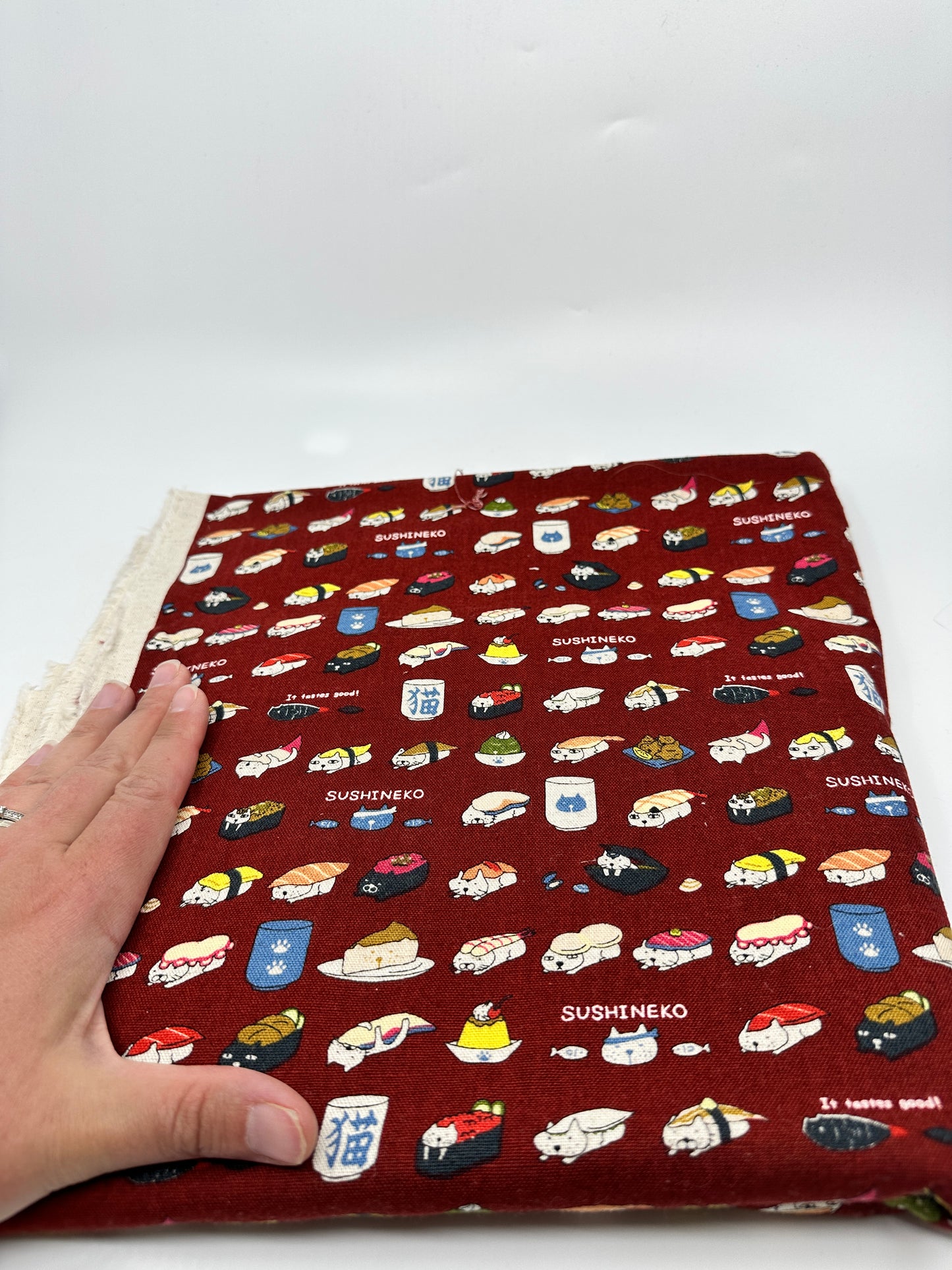 Pick Your Own Fabric | Kato Drawstring Bag | Cats | Premium Japanese Fabrics Handpicked in Japan, Sewn in Alberta, Canada