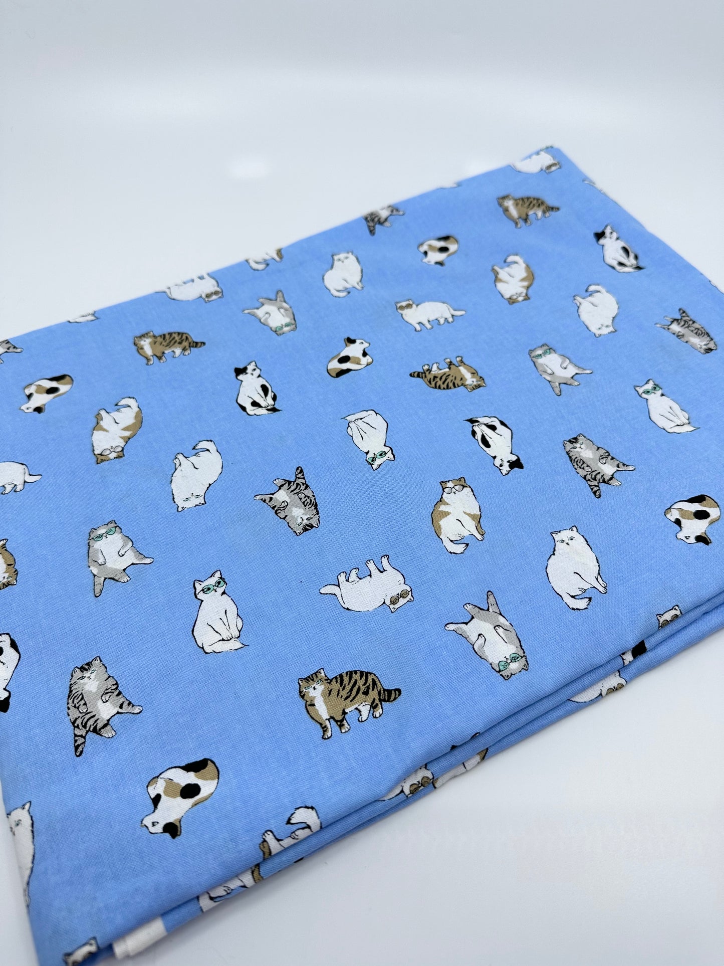 Pick Your Own Fabric | Kato Drawstring Bag | Cats | Premium Japanese Fabrics Handpicked in Japan, Sewn in Alberta, Canada