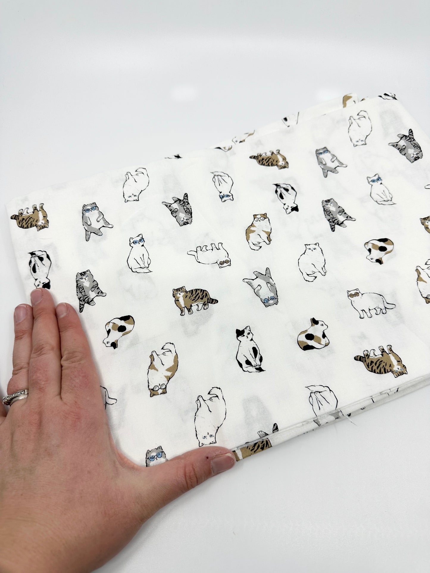 Pick Your Own | Mini Traveller Sling | Cats | Upcycled Denim Paired with Hand Picked Japanese Fabrics