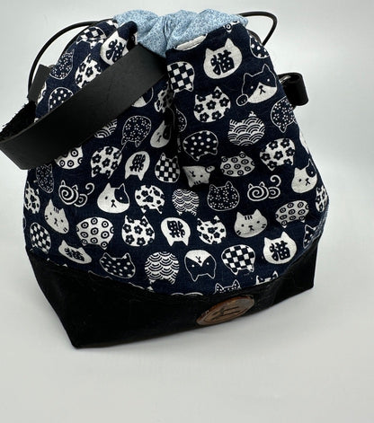 Kato Drawstring Bag | Japanese Fabric