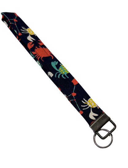 Wristlet | Keyfob | Japanese Fabric Accessory Made in Alberta, Canada