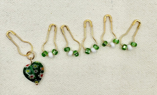 Beaded Stitch Markers for Knitters and Crocheters