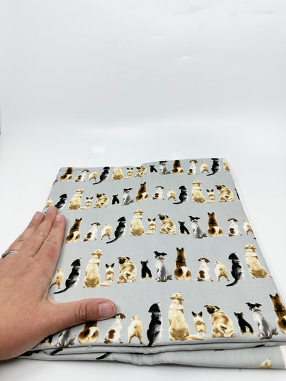 Pick Your Own | Mini Traveller Sling | Dogs | Upcycled Denim Paired with Hand Picked Japanese Fabrics