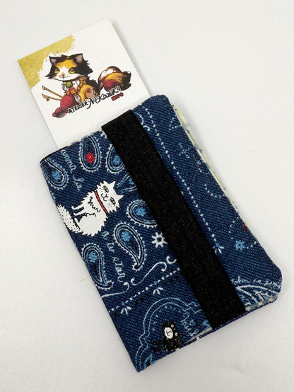 Elasticized Bifold Wallet | Card Case Made from Fabrics Direct from Kyoto and Tokyo