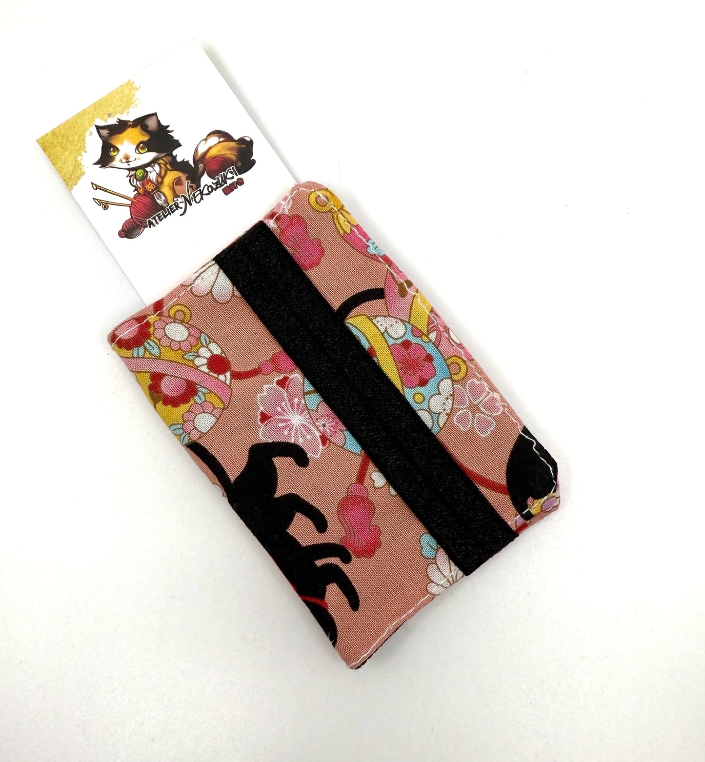 Elasticized Bifold Wallet | Card Case Made from Fabrics Direct from Kyoto and Tokyo