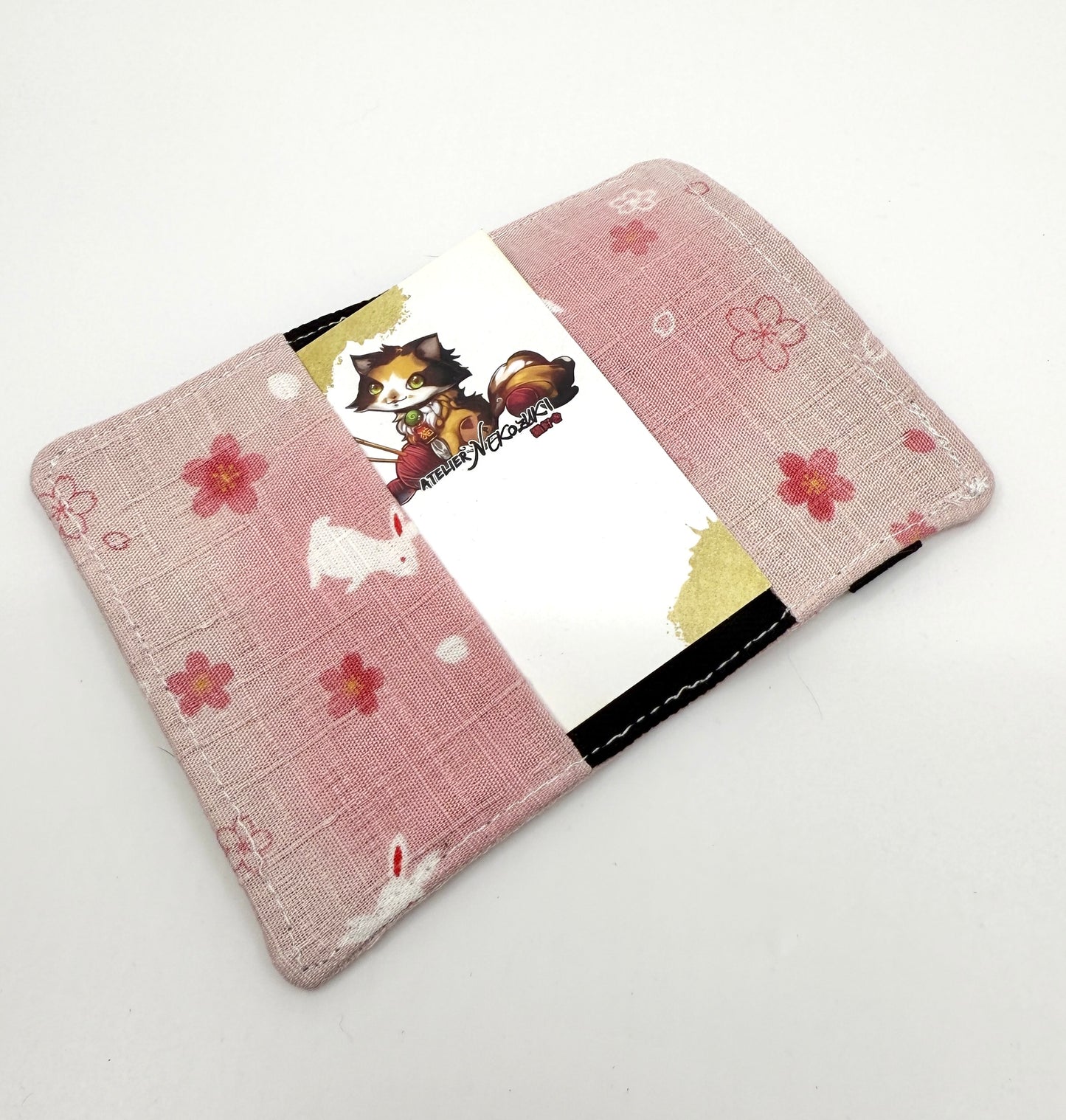 Elasticized Bifold Wallet | Card Case Made from Fabrics Direct from Kyoto and Tokyo