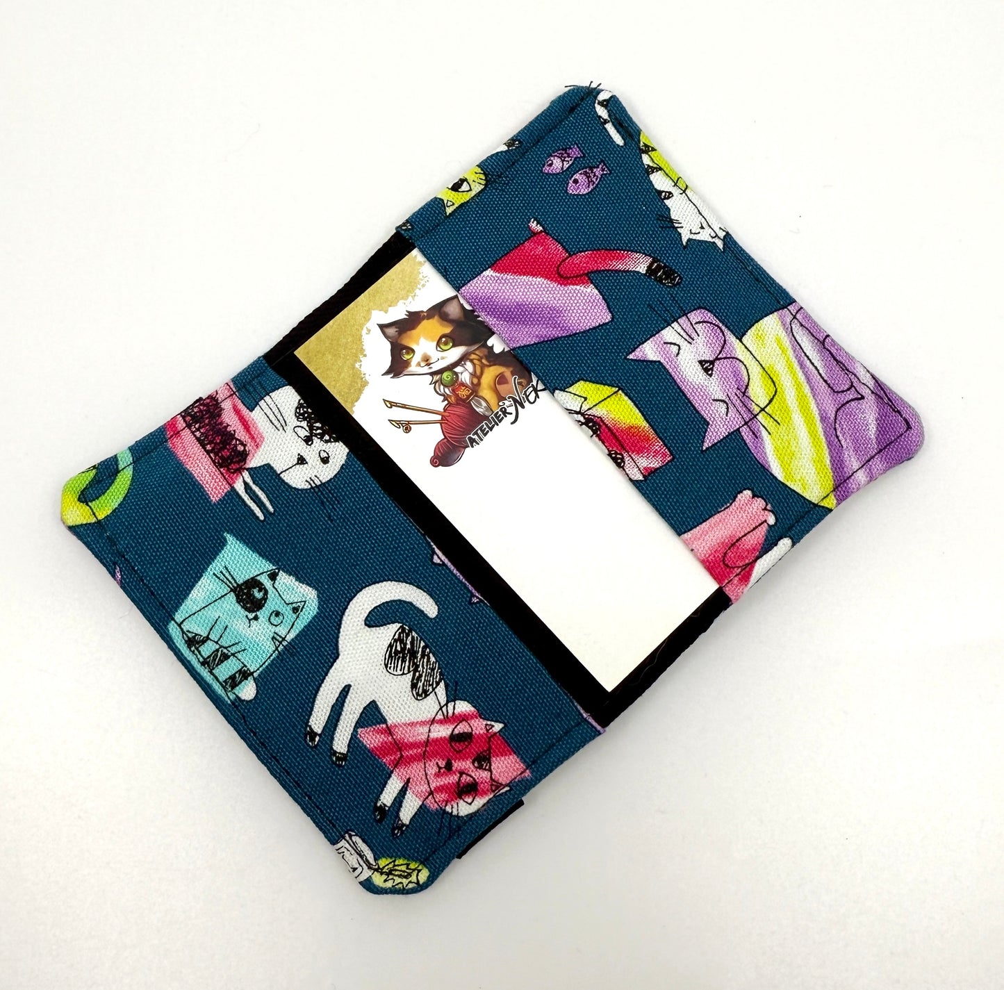 Elasticized Bifold Wallet | Card Case Made from Fabrics Direct from Kyoto and Tokyo