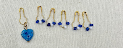 Beaded Stitch Markers for Knitters and Crocheters